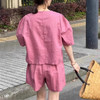 裁缝学苑AS292小香风泡泡袖v领上衣+高腰阔腿短裤套装纸样女装裁剪图 商品缩略图2