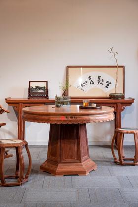 红桥红  家具严选  缅甸花梨(大果紫檀）  【混搭空间】