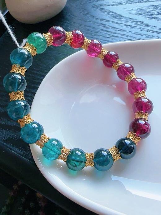 25.6g 9.3mm 碧玺手链 商品图3