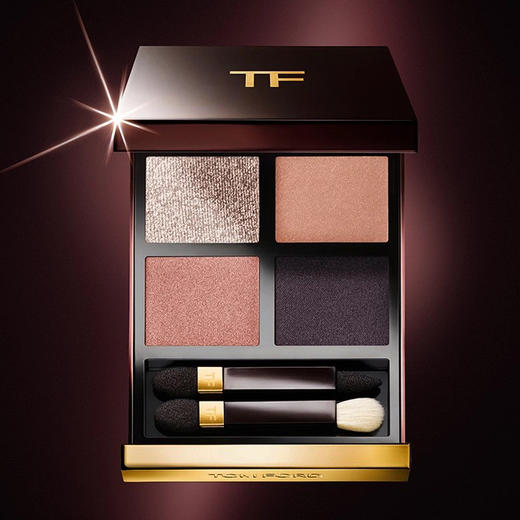 美国 TOM FORD汤姆福特 干湿两用四色眼影盘 9g 商品图0