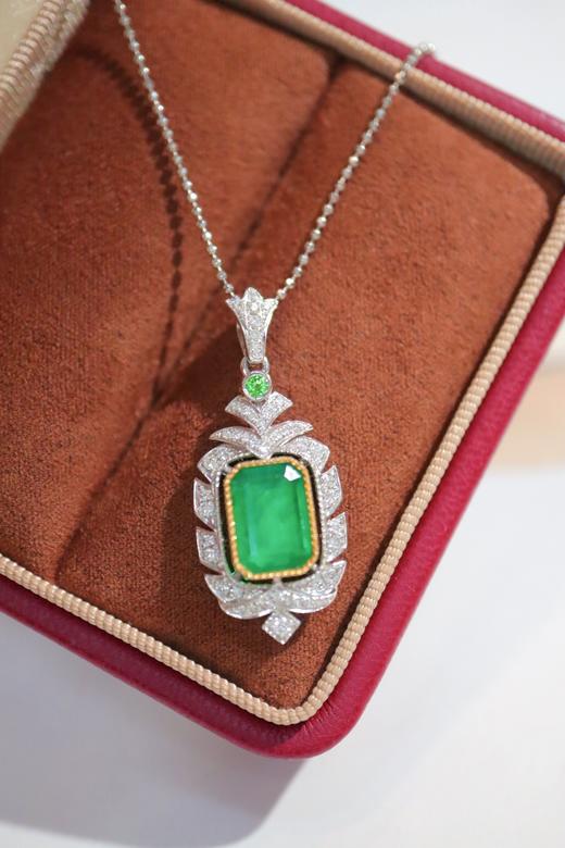 1.93ct 祖母绿吊坠 商品图4