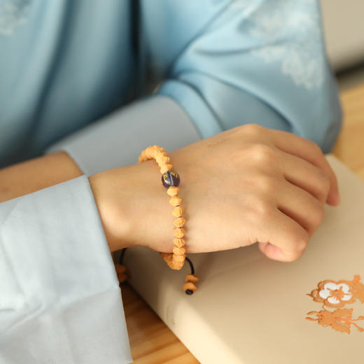 九华禅心祈福系列手串-九华山金钱子系列 商品图5