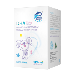 测评优品—澳乐乳 儿童藻油DHA软胶囊 DHA浓度高 品控优秀 油脂新鲜 90粒/瓶