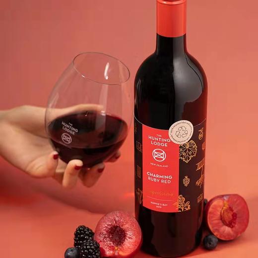 （买2赠1）琅廷酒庄霍克湾梅洛马尔贝克红葡萄酒375ml 商品图2