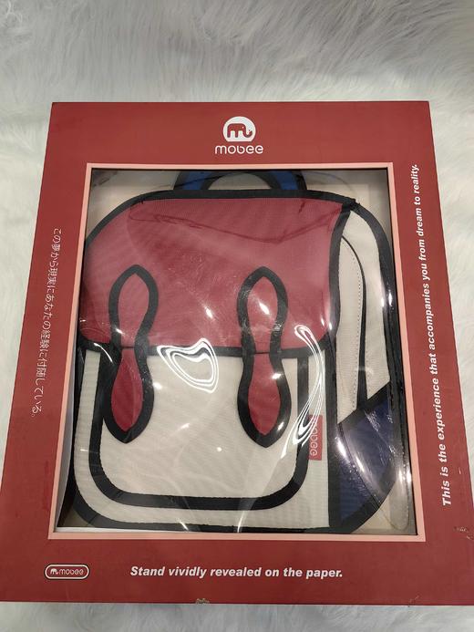 mobee 莫贝儿童二次元书包礼盒套装  红色经典款 商品图0