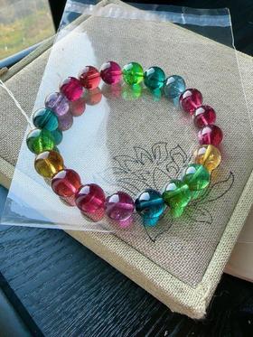 28.1g 9.5mm 碧玺手链