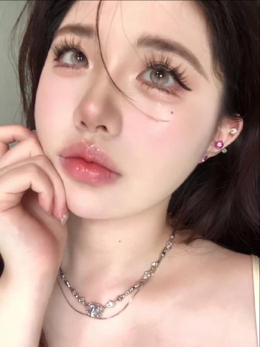woolilens半年抛 14k玫瑰金/24k纯金 14.2mm 灰棕/金棕 拍下即为一副两片 商品图6