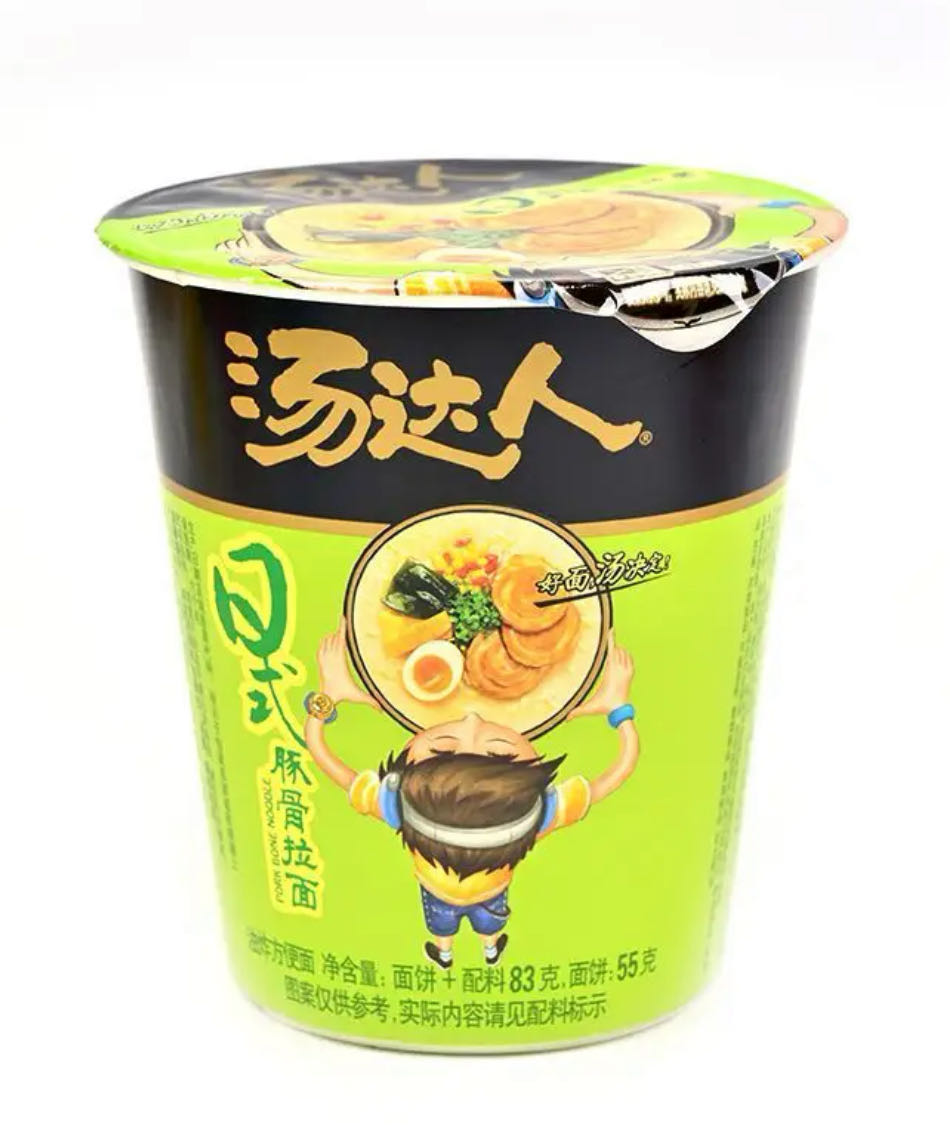 统一汤达人日式豚骨拉面 83克