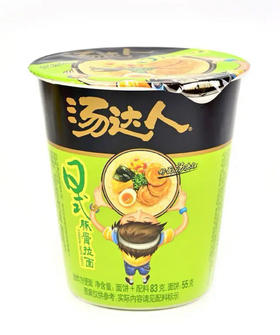 统一汤达人日式豚骨拉面 83克
