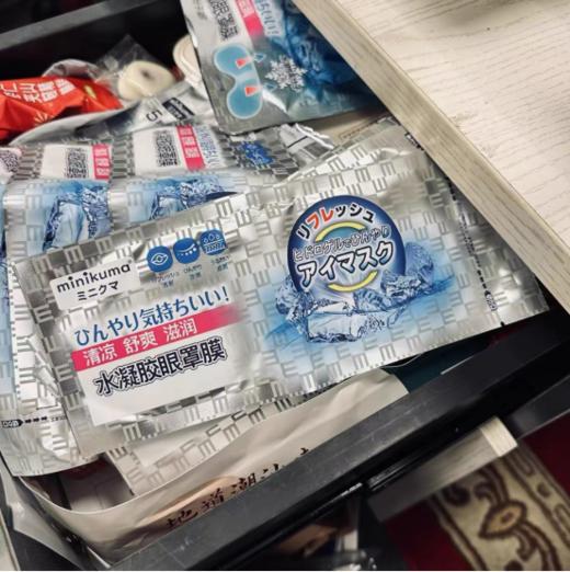 ⚠️【MINIKUMA迷你熊水凝胶眼罩膜】💰1、复配五大草本植萃，为眼睛保驾护航❗️内含人参根提取物、姜根油提取物、侧柏叶提取物、黄连根提取物、🔥 商品图3