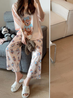 亏本玩‼‼‼重磅低价【外贸尾单冰雪丝卡通家居服】🌰🌰🌰自带清凉感