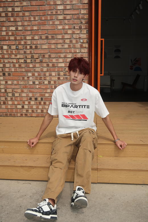 W426012101美式字母短袖T恤 商品图6