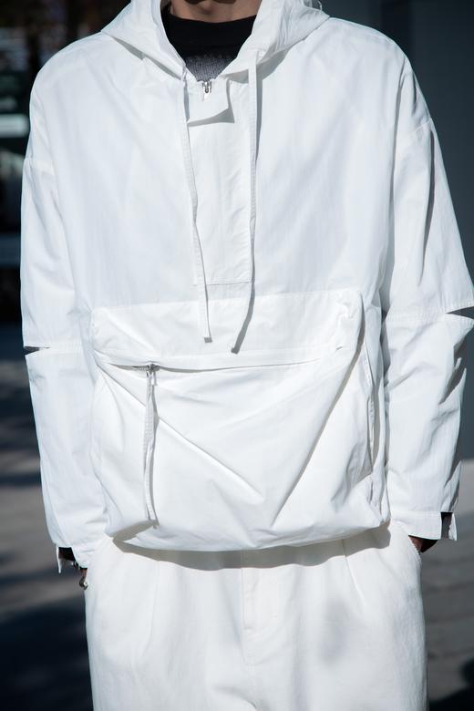 S412461140纯色梭织卫衣 商品图2