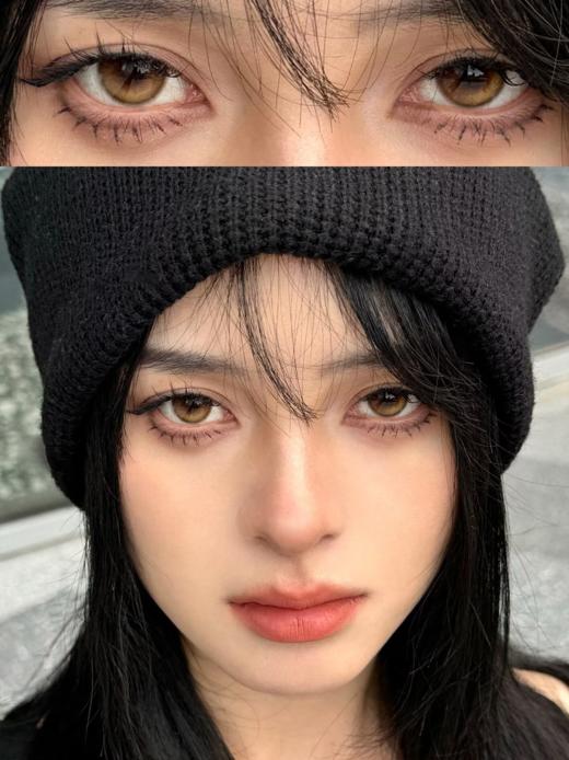 ConHot 日抛 土豆脑袋1.0 14.5mm 琥珀棕色 一盒十片装 商品图3