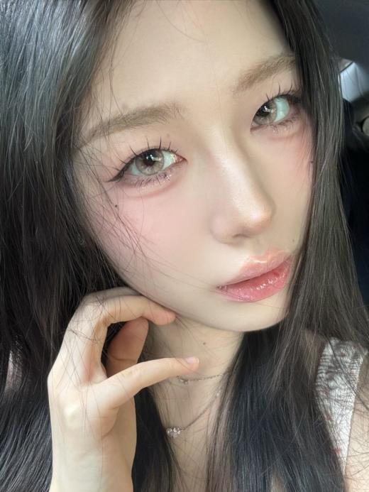 woolilens半年抛 14k玫瑰金/24k纯金 14.2mm 灰棕/金棕 拍下即为一副两片 商品图5