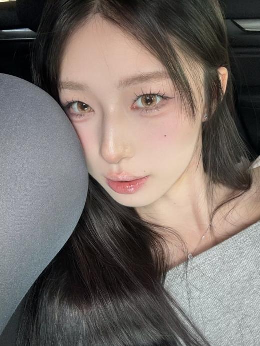 woolilens半年抛 14k玫瑰金/24k纯金 14.2mm 灰棕/金棕 拍下即为一副两片 商品图8