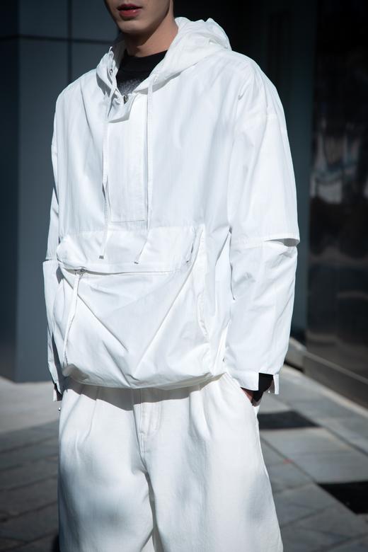 S412461140纯色梭织卫衣 商品图4