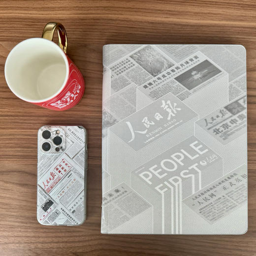 报纸款｜布艺印花硬壳笔记本 商品图5