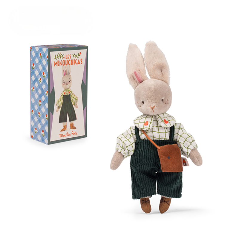 Moulin Roty 米努奇卡斯系列 Nine妮妮兔 法式玩偶 -681027