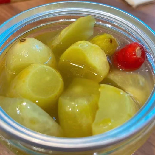 宏丰精选 瑞金华嚒嚒酸黄瓜，爽口脆，酸酸辣辣，活动价19.9一瓶 商品图3