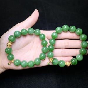 和田玉碧玉手串 商品图0