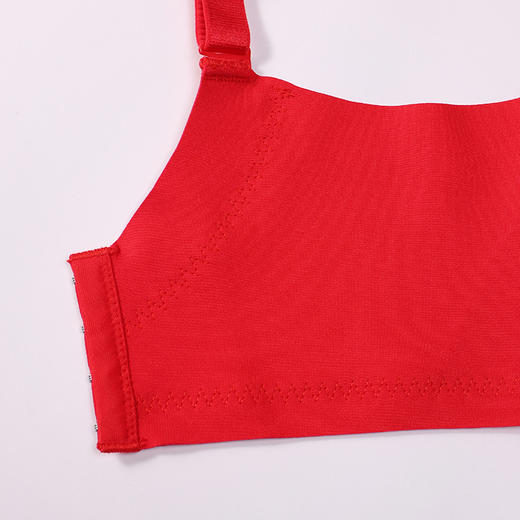 都市丽人调整型内衣舒软挺塑塑身文胸蕾丝A:加厚B:中厚塑身内衣3/4杯四排扣LJT4H3 商品图8