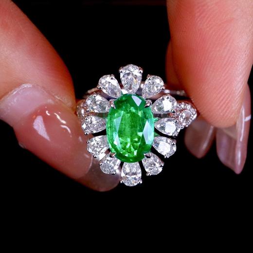 1.45ct 祖母绿戒指 商品图0