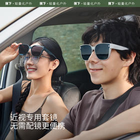 24SS-蕉下方框折叠近视套镜FO31824