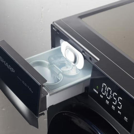 夏普10kg一级能效滚筒洗衣机XQG100-6B43K-H 商品图4