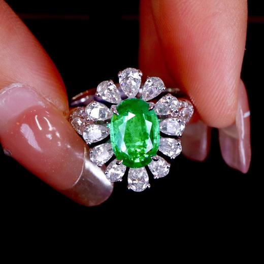 1.45ct 祖母绿戒指 商品图1