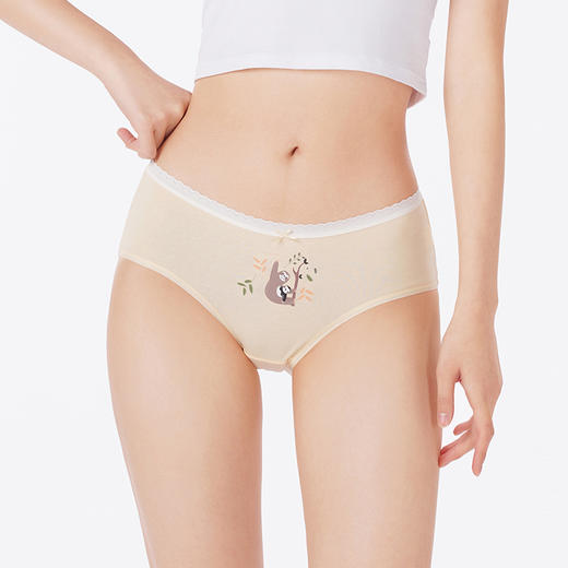 都市丽人内裤舒肤棉三角裤4030棉女士内裤LKT3F1 商品图1