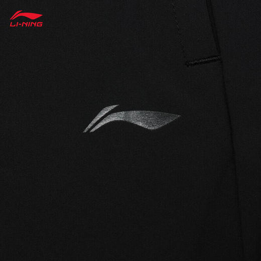 李宁冰感防晒运动裤女装2024夏季舒适纯色百搭直筒长裤子AYKU480 商品图5