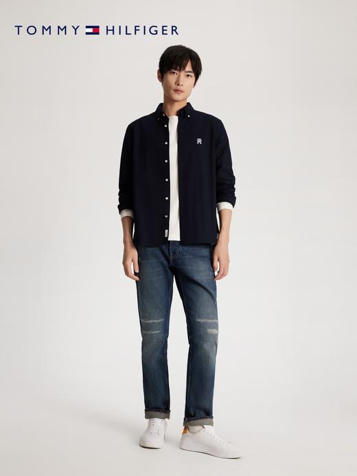 TOMMY 长袖衬衫男  MW34922-DW5 藏青色. 商品图4
