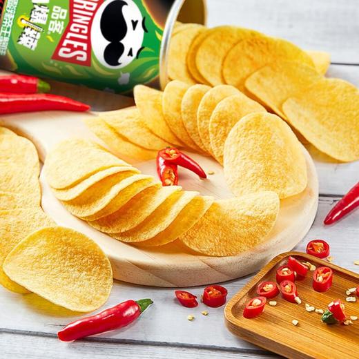 品客爆打柠檬酸辣帝王蟹薯片110g/罐 商品图3