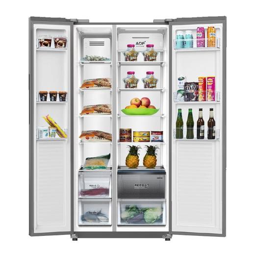 广电优选  美菱BCD-551WPB星辰灰 551升冰箱一级能效智能双变频 商品图4