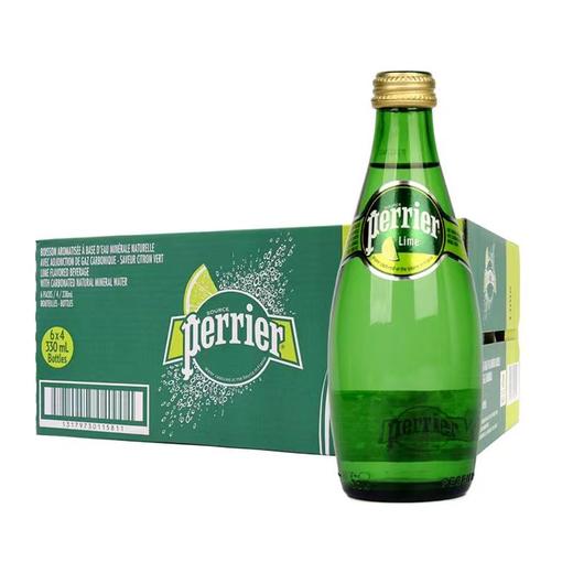 巴黎水 青柠味330ml*24瓶 商品图0