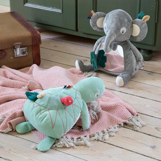 Sebra动物玩偶-大象芬利 宝宝安抚毛绒玩具38cm 商品图6
