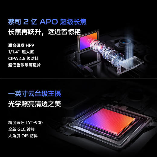 vivo X100 Ultra 5G智能手机 蔡司2亿 APO 超级长焦 搭载第三代骁龙8 蓝图影像V3+ 5500mAh蓝海电池 钛色 16GB+512GB 商品图1
