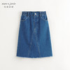 马克珍妮女童时尚长款牛仔裙半身裙 儿童纯棉裙子夏装新款241595 商品缩略图2