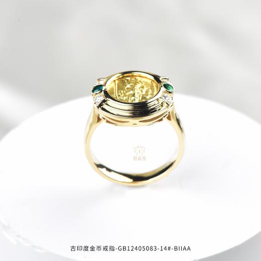 【千年护佑】古印度金币戒指-GB12405083 商品图0