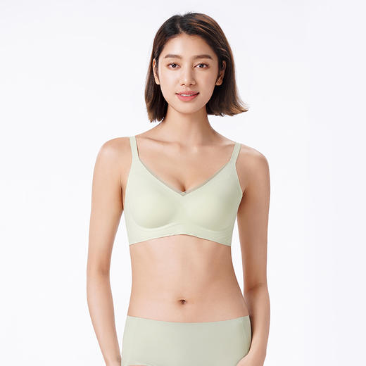 都市丽人内衣Vbra泳布薄文胸3/4杯三排扣无钢圈LBT6N2 商品图4