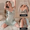 【甜美优雅！纯欲性感飘带连衣裙】高级感无袖冰丝女士吊带小心机透视露腰家居服 商品缩略图4