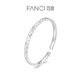 【橄榄枝足银手镯】