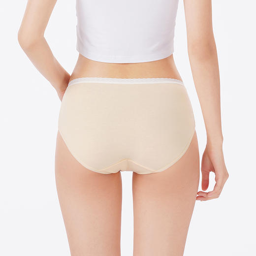 都市丽人内裤舒肤棉三角裤4030棉女士内裤LKT3F1 商品图3