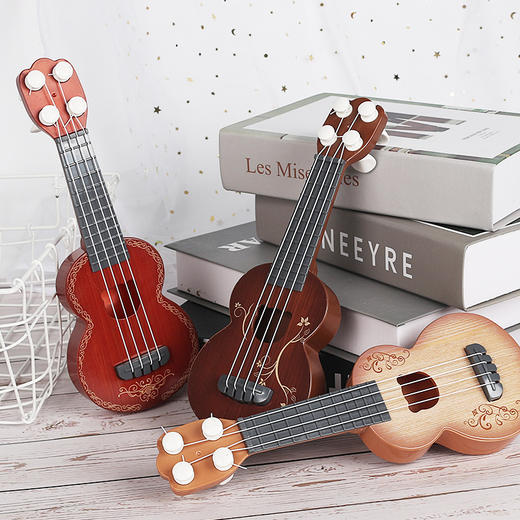 迷你小号尤克里里，萌趣造型，四弦调音25cm/35cm可选，学习乐理，增强乐理认知能力 玩具乐器 商品图3
