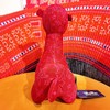 深山集市 羊驼花布手工玩偶 30*20CM 随机花色发货 商品缩略图2