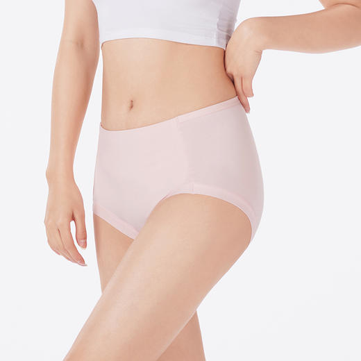 都市丽人内裤宽版包覆三角裤50支棉女士内裤LKT2C1 商品图2