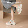 ZHR则则厚底运动凉鞋女夏季新款凉鞋魔术贴休闲百搭防滑增高凉鞋 商品缩略图8