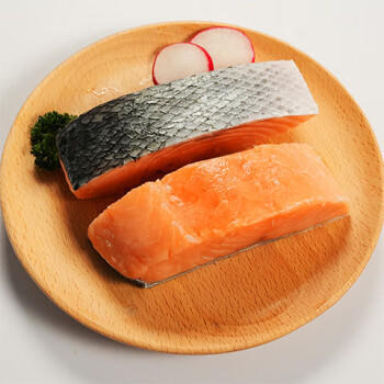 京东超市/京觅大西洋三文鱼块 680g冷冻 独立包装 带皮去刺 新老包装交替 商品图3