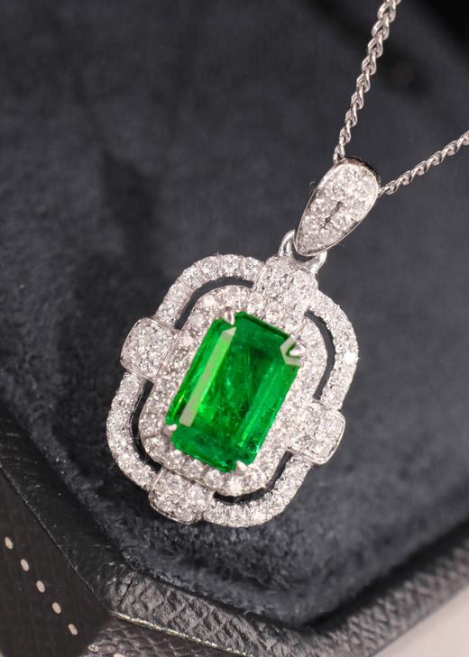 1ct 祖母绿吊坠 商品图2